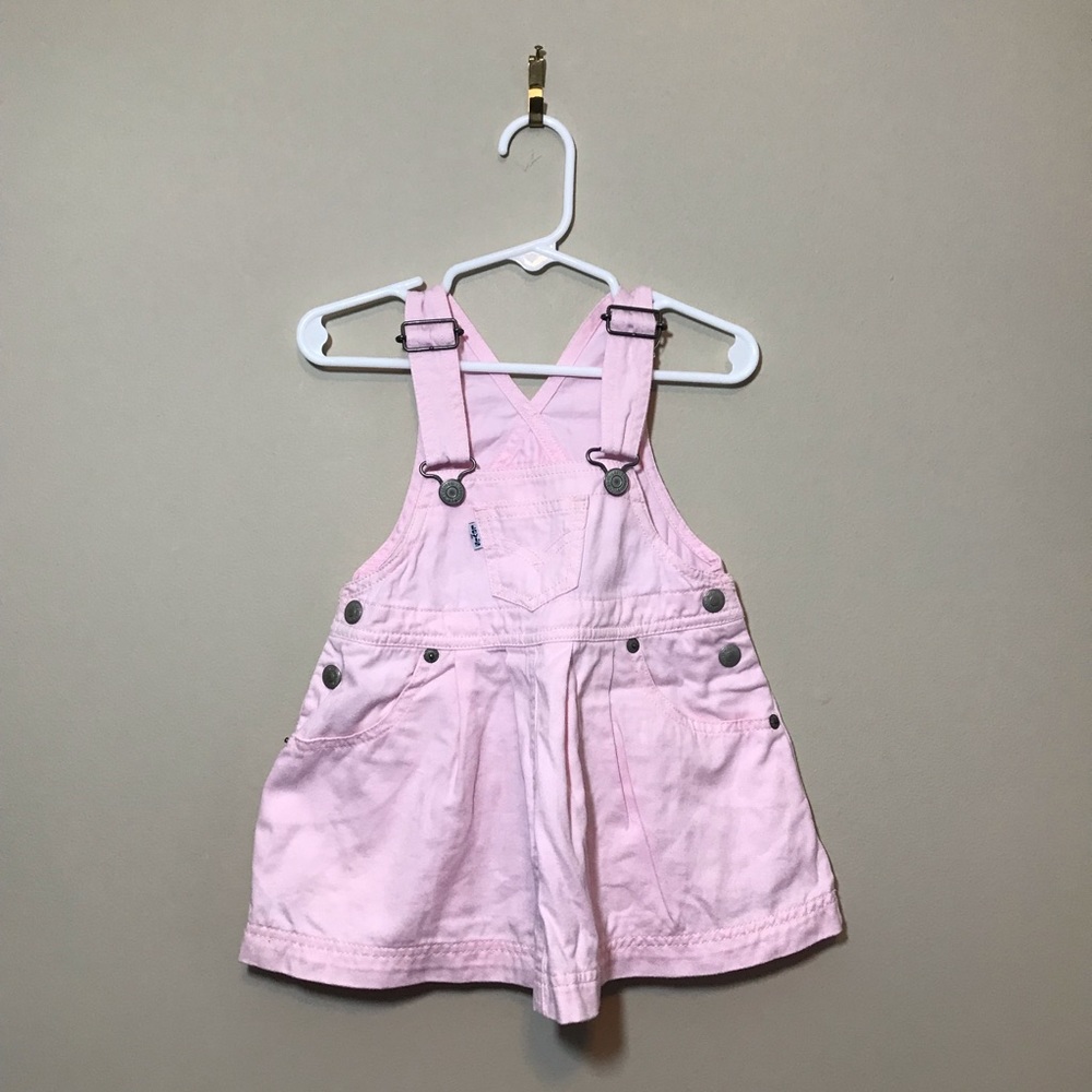 Vintage Levi’s baby pink Skirtall